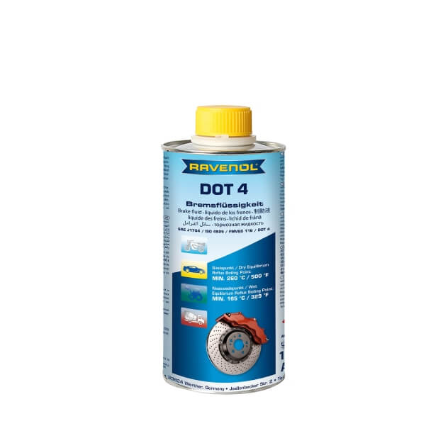 RAVENOL DOT 4 BRAKE FLUID - 500ml
