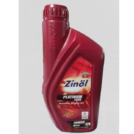 ZINOL PLATINUM 5000 MOTOR OIL Mineral 20W50-1L