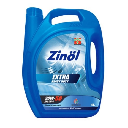 Zinol Extra Heavy Duty Diesel Engine Oil 20W50 - 4L