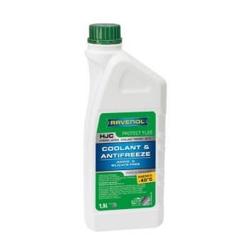 RAVENOL HJC Premix -40°C Protect FL22 Green Coolant - 1.5L