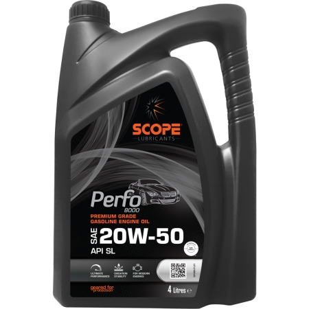 SCOPE PERFO 8000 Premium Mineral 20W50 Engine Oil -4L
