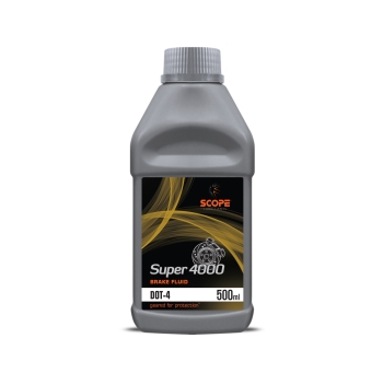 Scope SUPER 4000 HEAVY DUTY BRAKE FLUID Dot-4-500ml