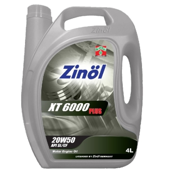 Zinol XT 6000 Plus 20W50 (Mineral) - 4L