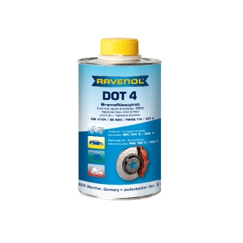 RAVENOL DOT 4 BRAKE FLUID - 250ml