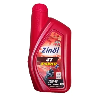 ZINOL POWER PLUS 4T 20W40 API SL JASO MA-2 